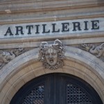 Artillerie entrance to Ecole militaire nationale de Paris